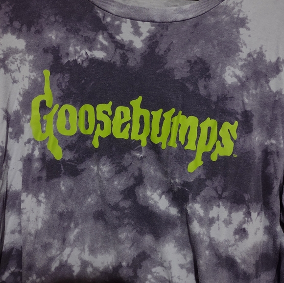2/$10 Goosebumps Tie-Dye T-Shirt Large - Picture 2 of 5